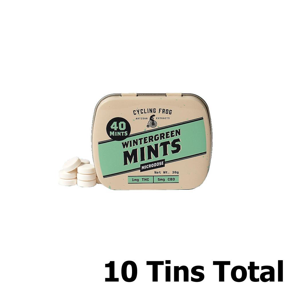 Cycling Frog Microdose THC Mints view 2