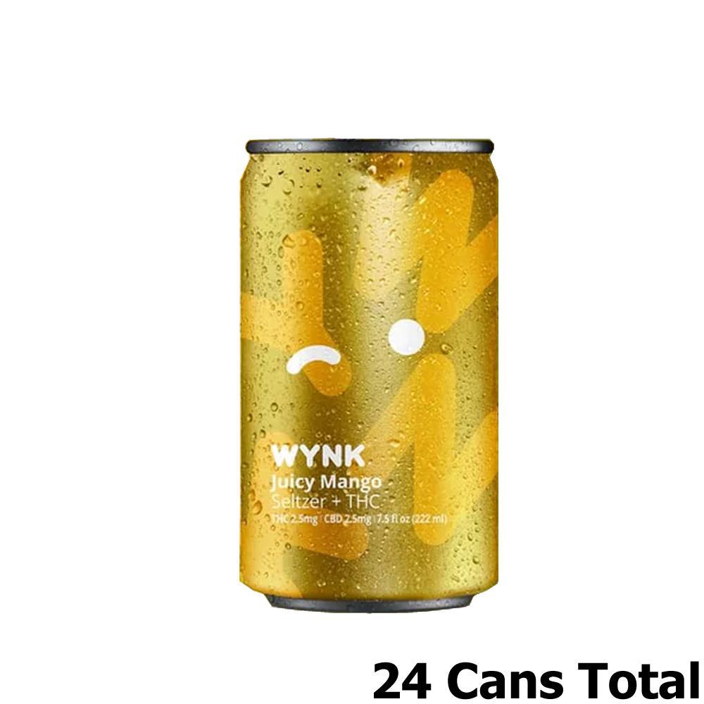 Wynk THC Seltzer Juicy Mango view 4