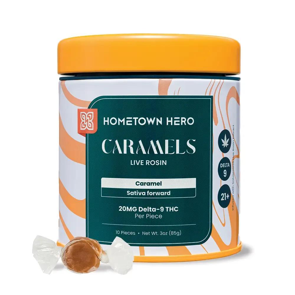 Hometown Hero Live Rosin Delta-9 Caramel