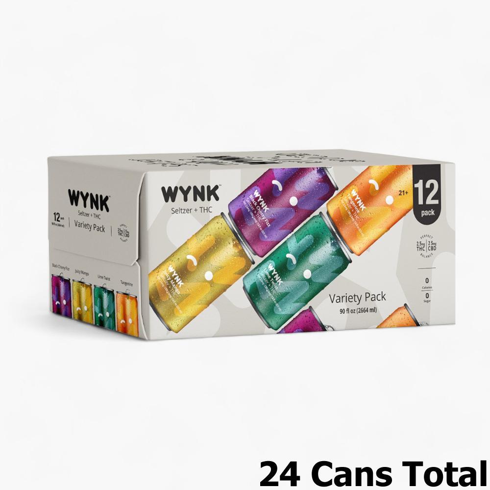 Wynk THC Seltzer Variety Pack (Exclusive Flavor) view 2