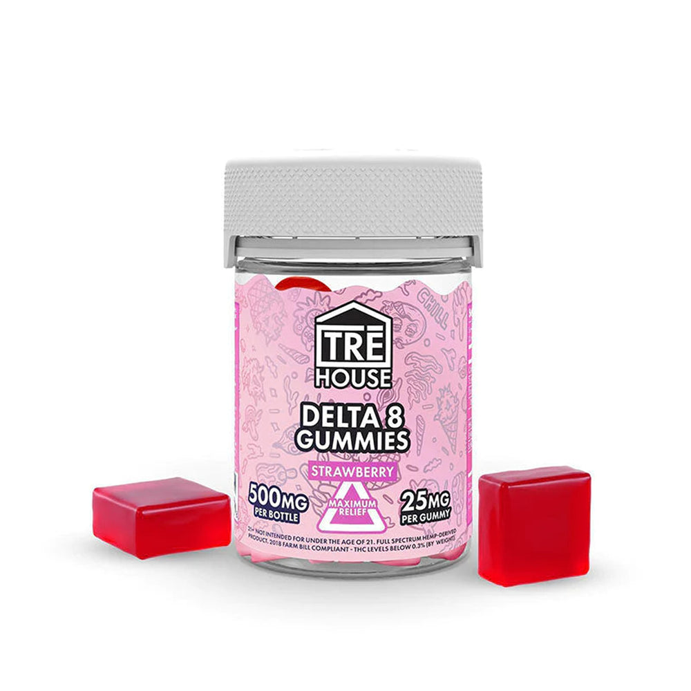 TRE House Delta-8 Gummies Maximum Relief