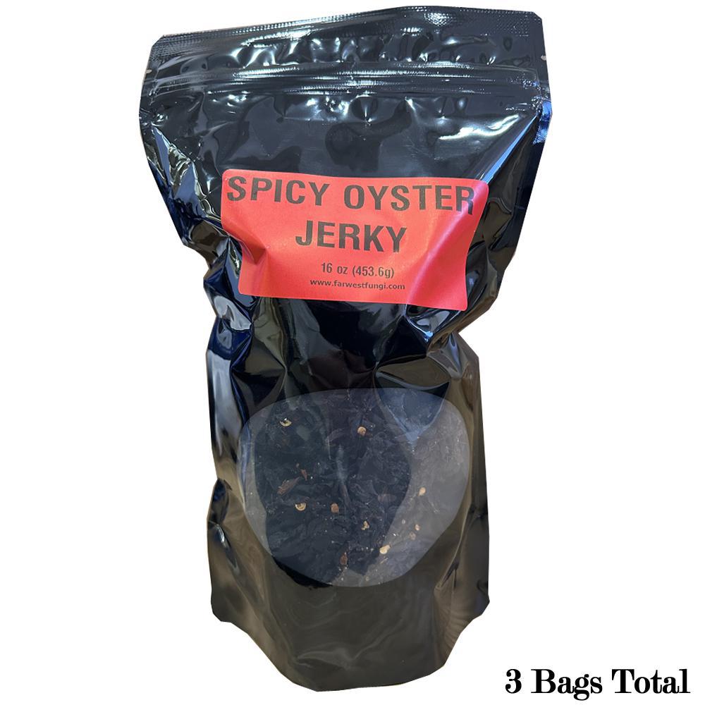 Far West Fungi Spicy Tree Oyster Jerky view 2
