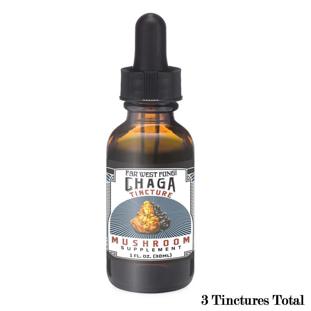 Far West Fungi Chaga Tincture view 3
