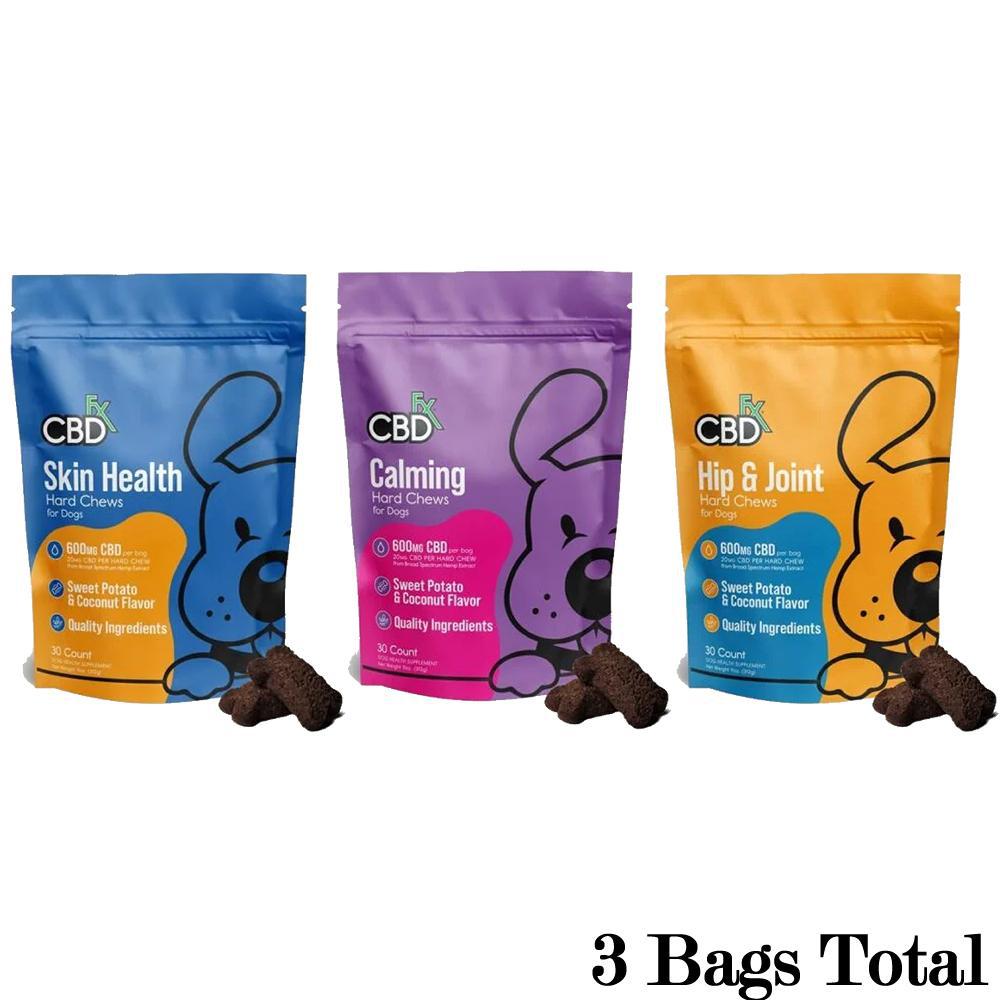 CBDfx Dog Treats: Hard Chews view 4