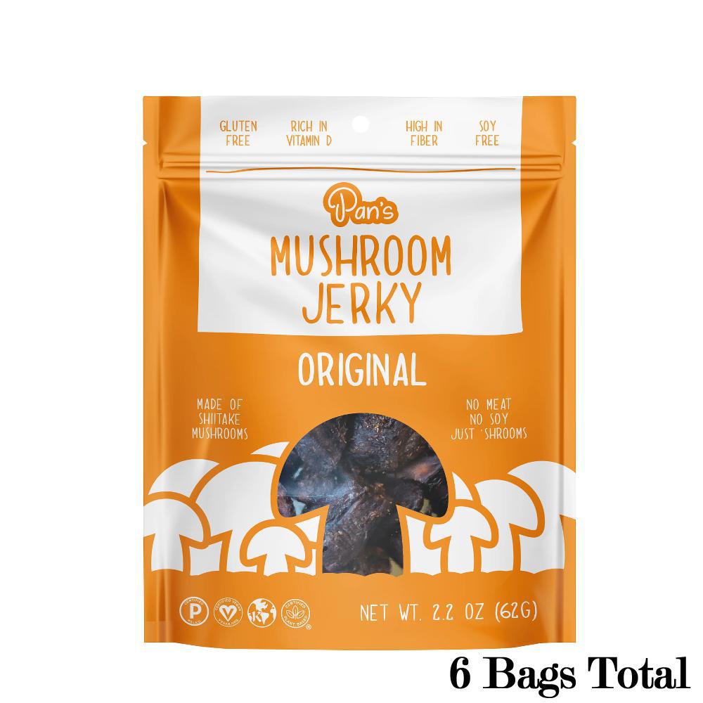 Pan's Mushroom Jerky Original Flavor view 2