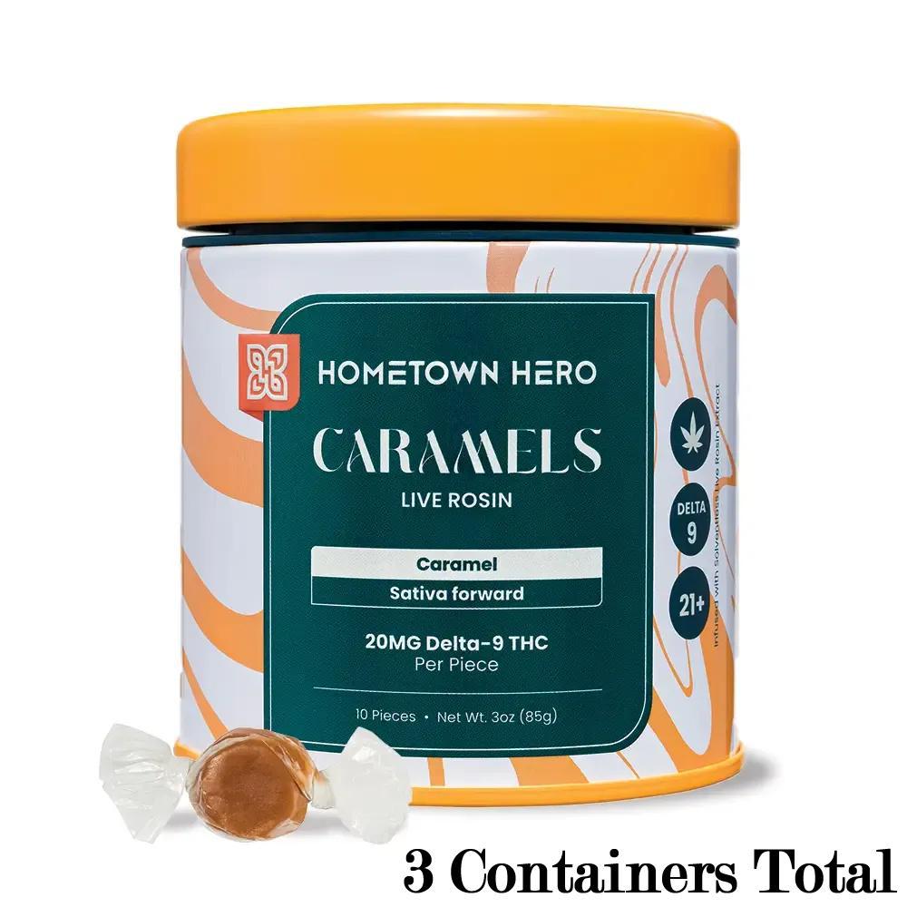 Hometown Hero Live Rosin Delta-9 Caramel view 4