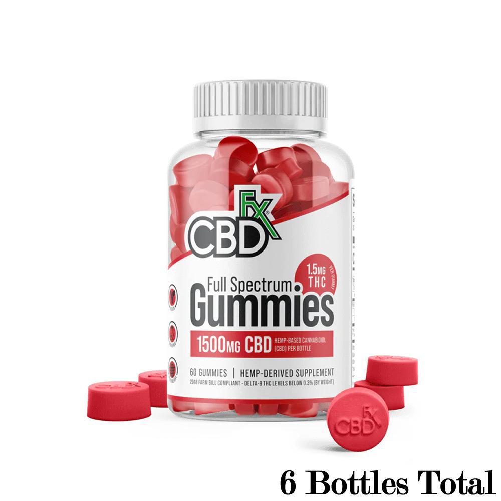 CBDfx Full Spectrum Mixed Berry CBD Gummies view 2