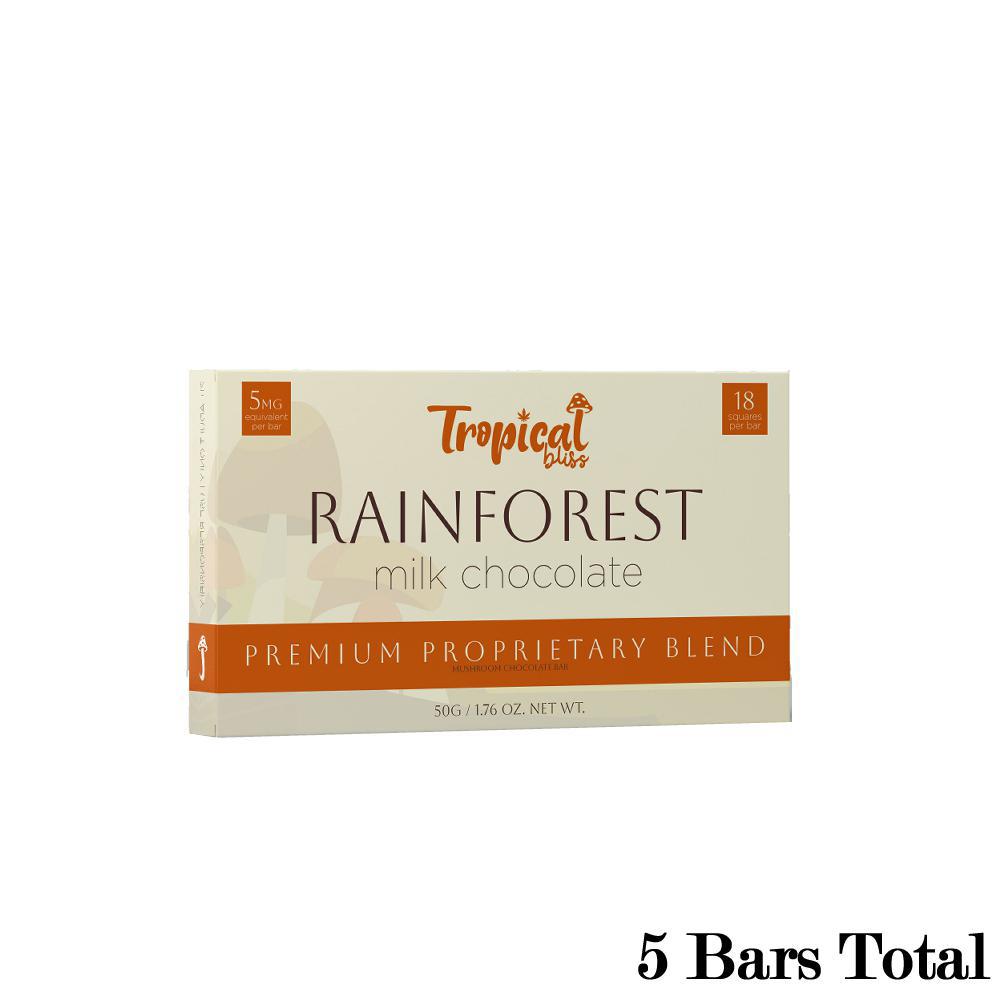 Tropical Bliss Rainforest Milk Chocolate Mushroom Bar view 4