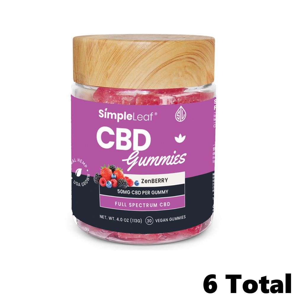 Simple Leaf CBD Gummies view 2
