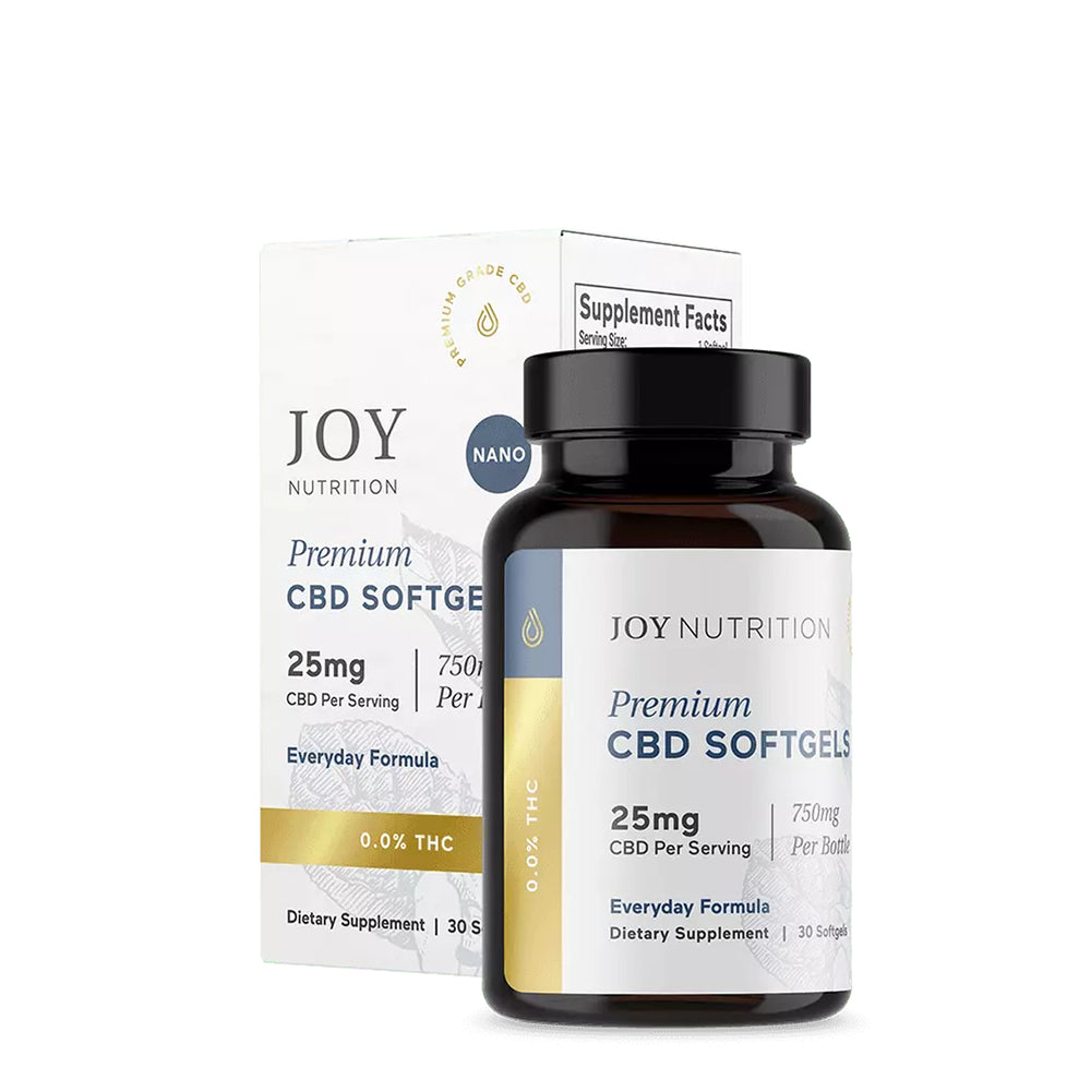 Joy Nutrition CBD Softgels (THC Free) view 2