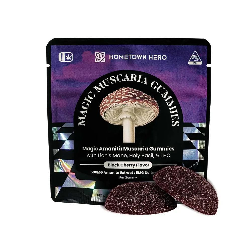 Hometown Hero Magic Amanita Muscaria + THC Gummies view 3