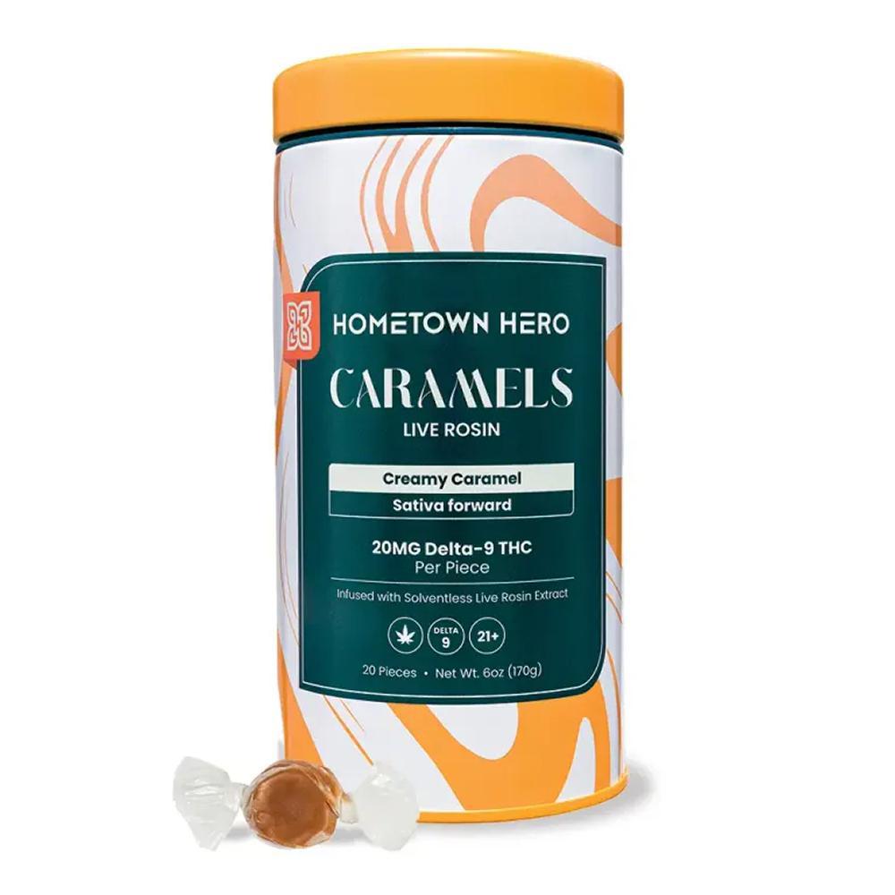 Hometown Hero Live Rosin Delta-9 Caramel view 2