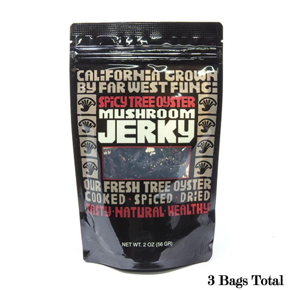Far West Fungi Spicy Tree Oyster Jerky view 4