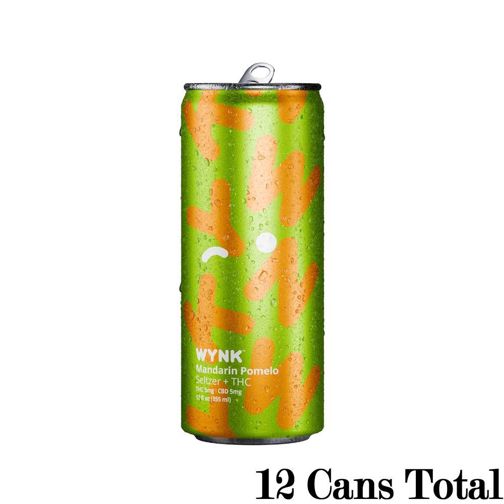 Wynk THC Seltzer Mandarin Pomelo (Seasonal Availability) view 4