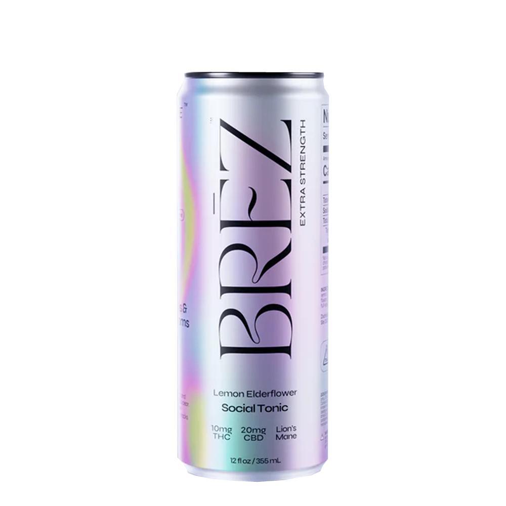 BRĒZ 10mg THC & Functional Mushroom Drinks