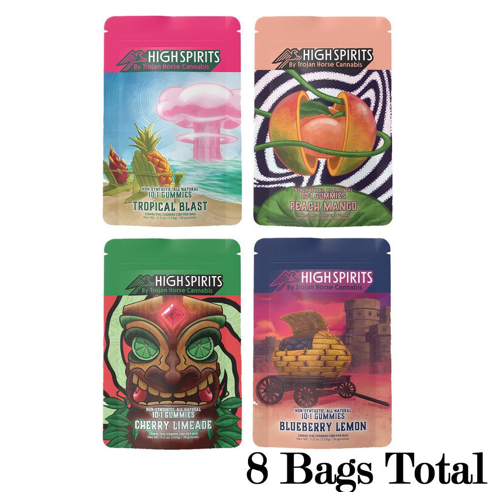 Trojan Horse Cannabis 10:1 THC Gummies view 2