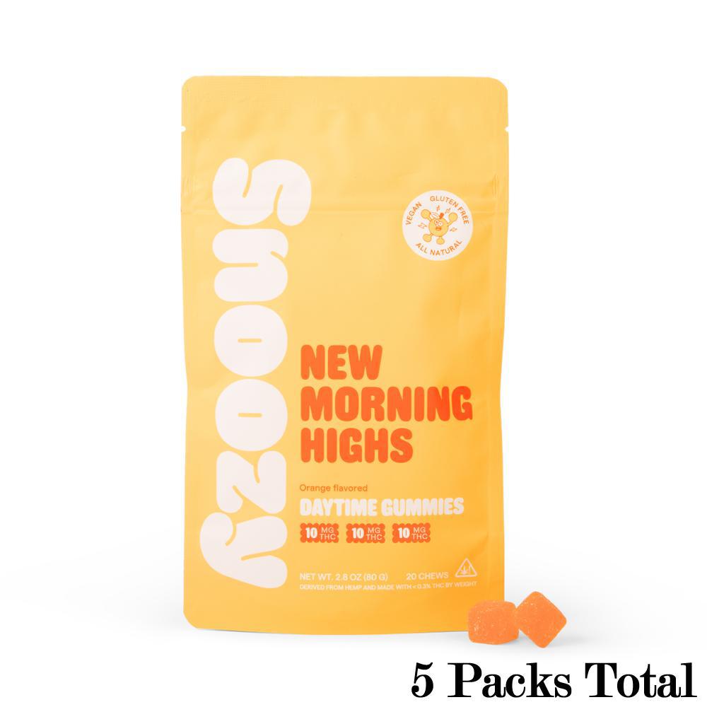 Snoozy New Morning Highs Gummies view 3