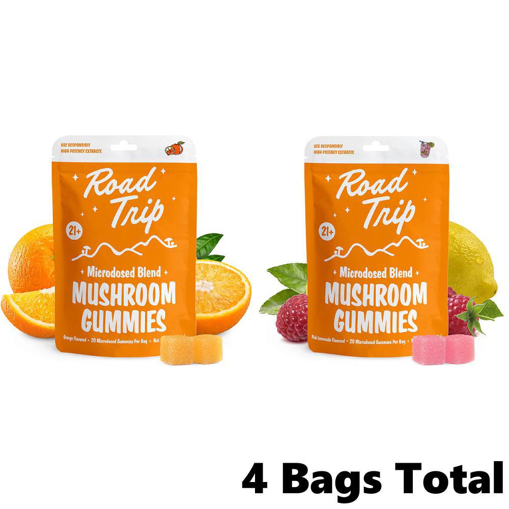 Road Trip Daily Blend Mushroom Gummies view 2