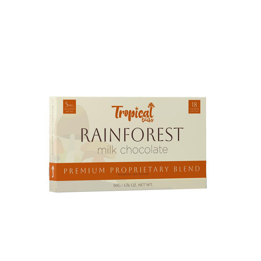Tropical Bliss Rainforest Milk Chocolate Mushroom Bar view 2