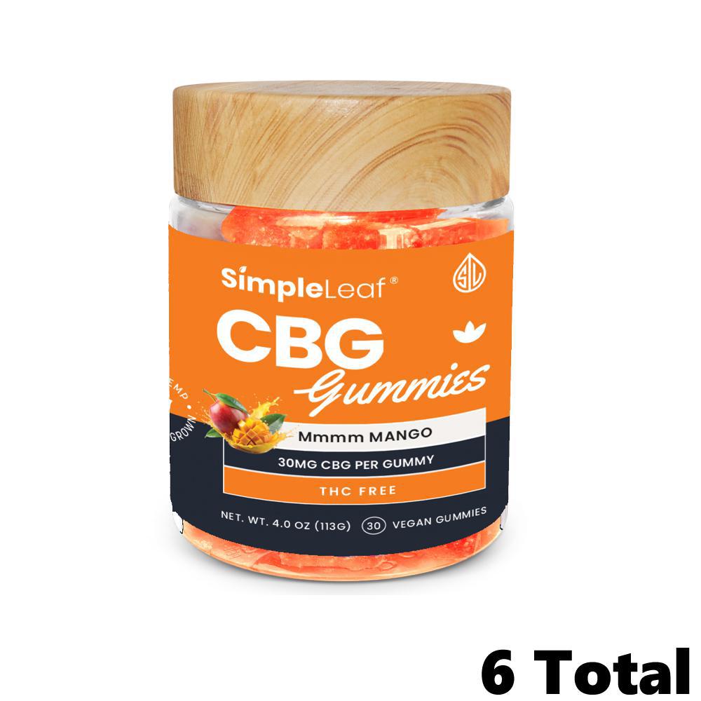 Simple Leaf CBG Gummies view 2