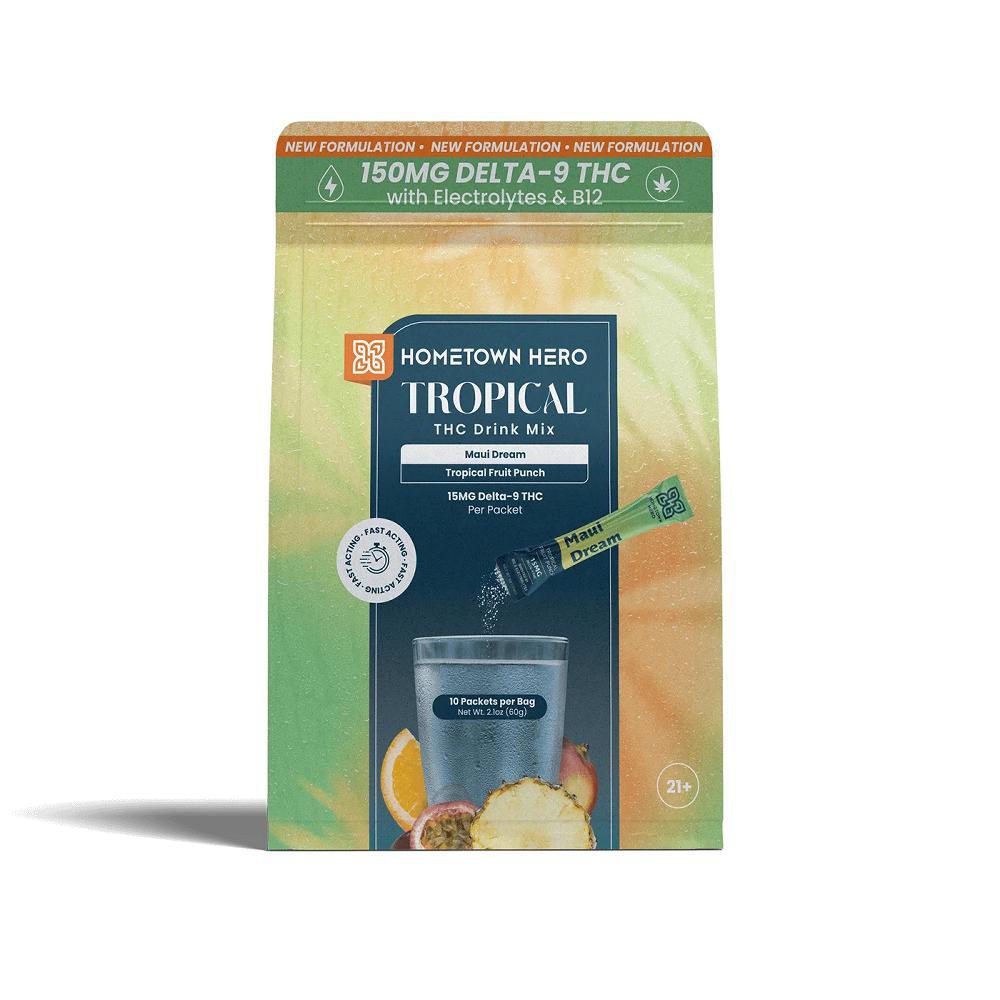 Hometown Hero Tropical THC Drink Mix view 3